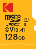KODAK microSD PREMIUM Class 10 UHS-I U1 V10 A1 128GB