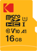 KODAK microSD PREMIUM Class 10 UHS-I U1 V10 A1 16GB